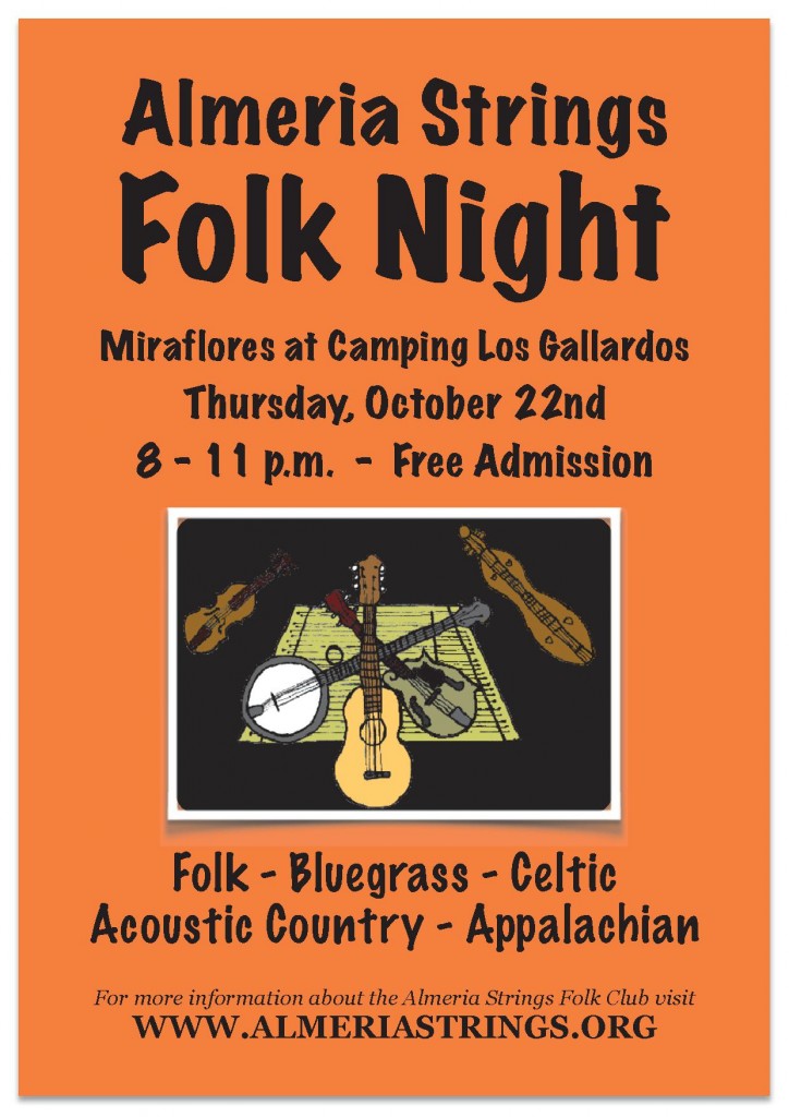 Oct 22 Folk Night