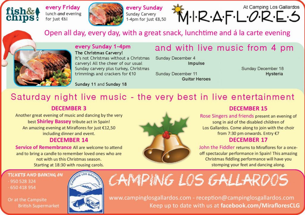 What's on this December at Miraflores