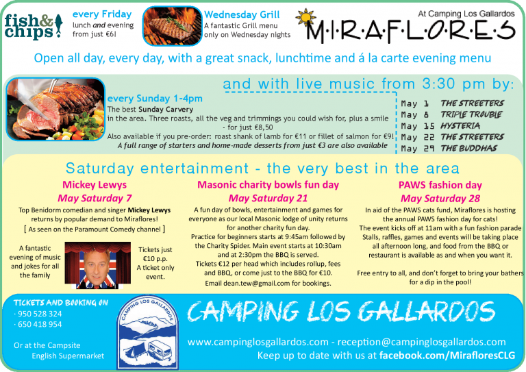 Whats On May Layout 1 campsite mobile homes resort
