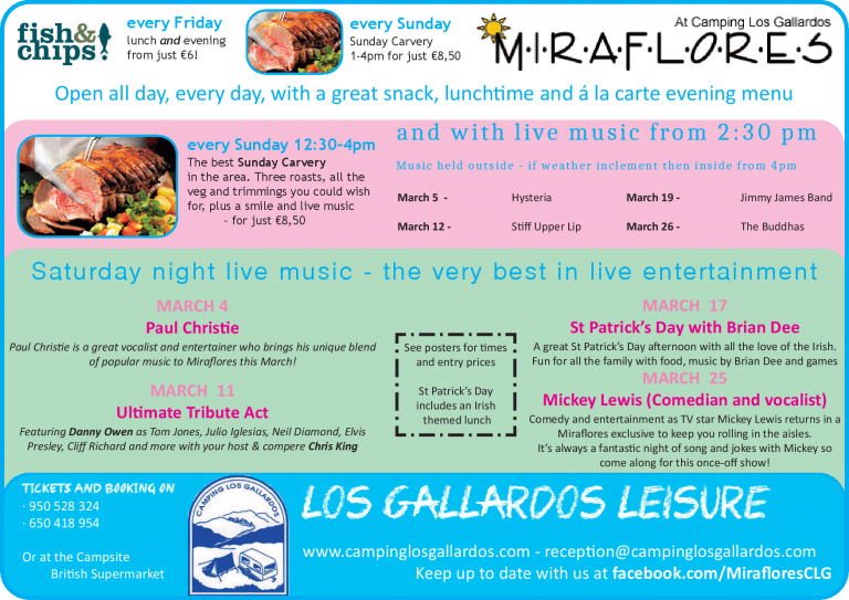 Whats On March Layout 1 campsite mobile homes resort