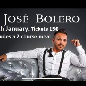 Jose Bolero and meal