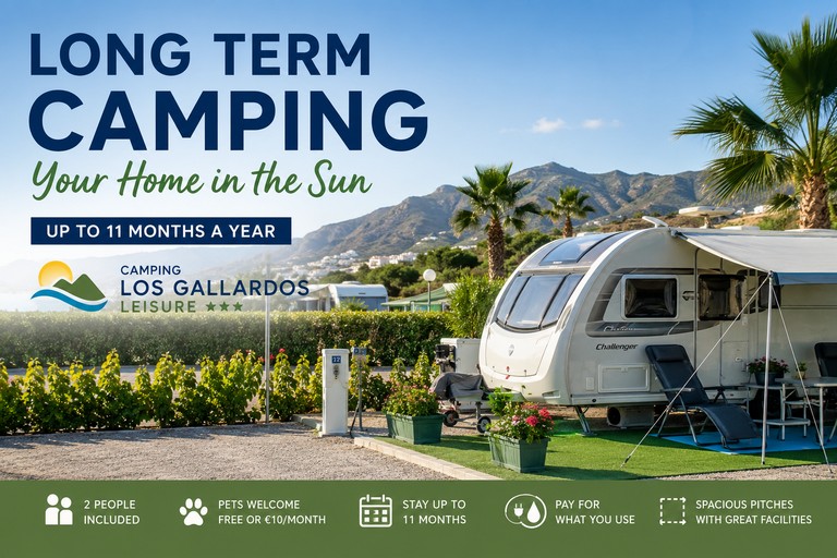 long term camping almeria spain stay for longer on the campsite