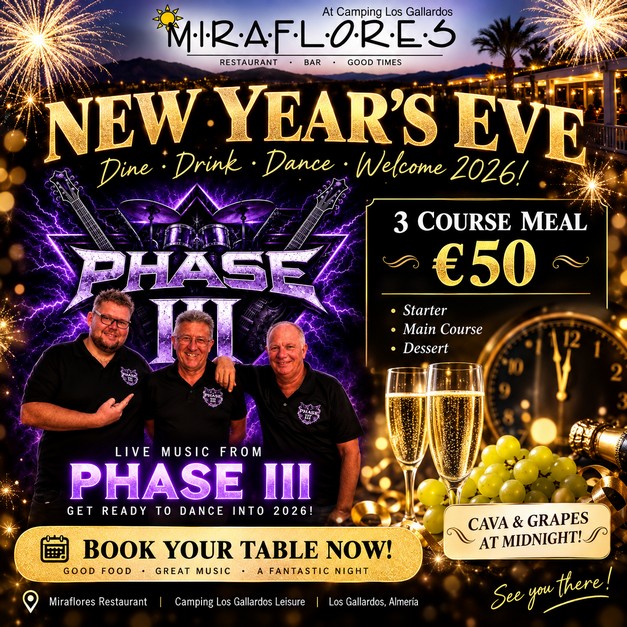 New Year's Eve 1 NYE campsite mobile homes resort