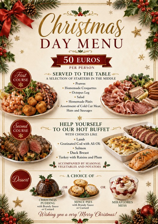 xmas menu 26 campsite mobile homes resort
